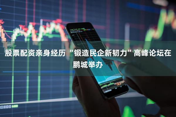 股票配资亲身经历 “锻造民企新韧力”高峰论坛在鹏城举办